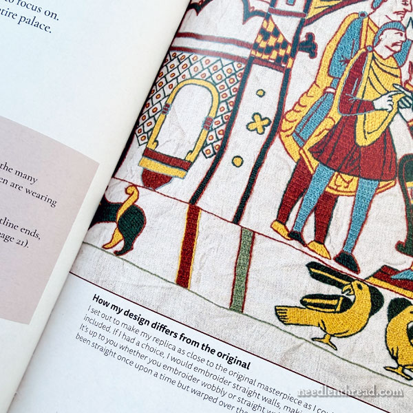 Embroider the Bayeux Tapestry by Mia Hansson