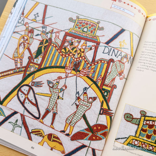 Embroider the Bayeux Tapestry by Mia Hansson