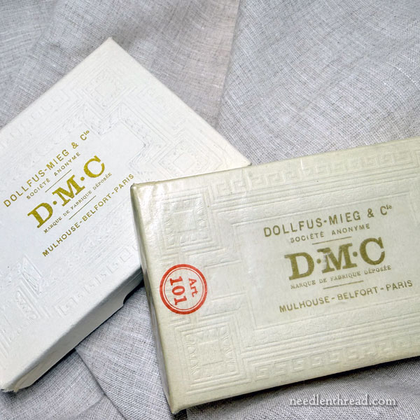 Vintage / Antique DMC threads for whitework embroidery