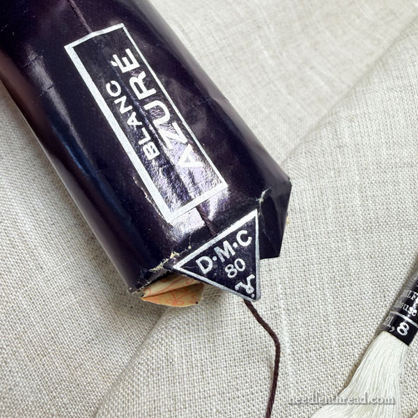 Vintage / Antique DMC threads for whitework embroidery