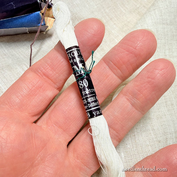 Vintage / Antique DMC threads for whitework embroidery