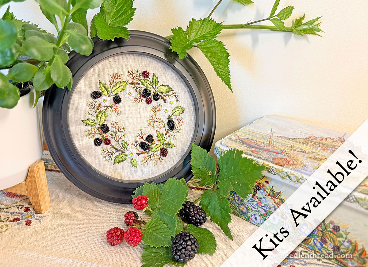 Blackberry Brambles & Blossoms - Kits Available!