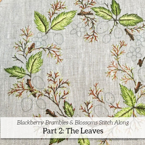 Blackberry Brambles & Blossoms: The Leaves