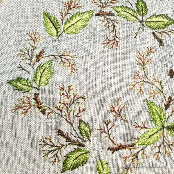 Blackberry Brambles & Blossoms: The Leaves