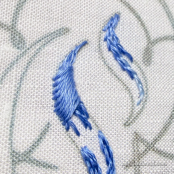 Hand embroidered maniturgium: O Clemens