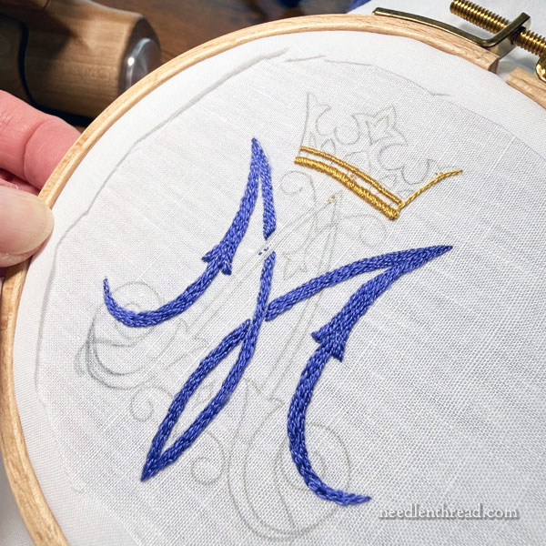 O Clemens embroidered maniturgium