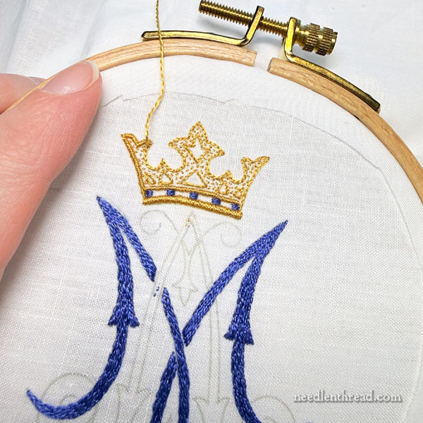 O Clemens embroidered maniturgium