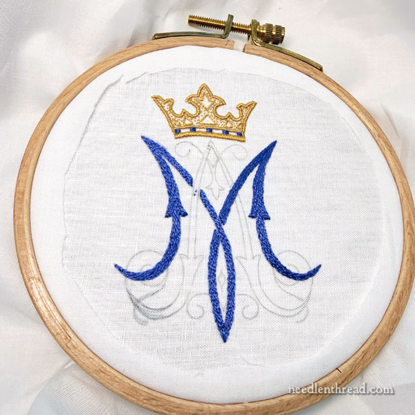 O Clemens embroidered maniturgium