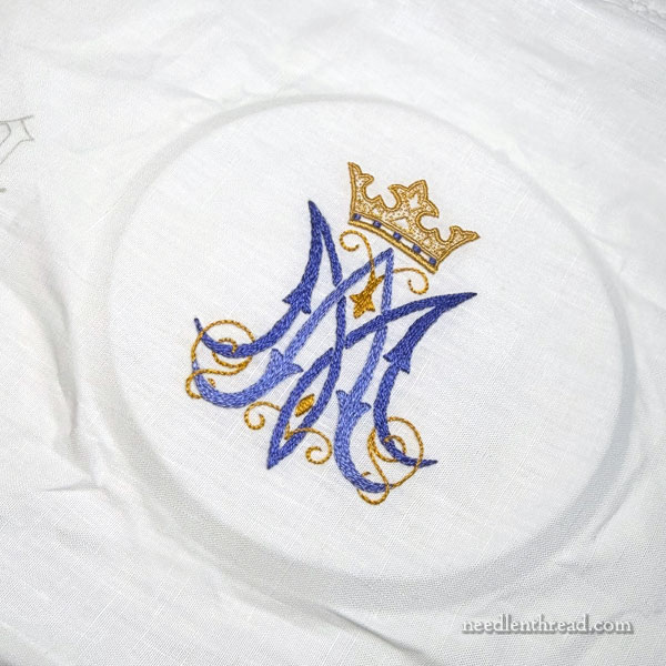 O Clemens embroidered maniturgium