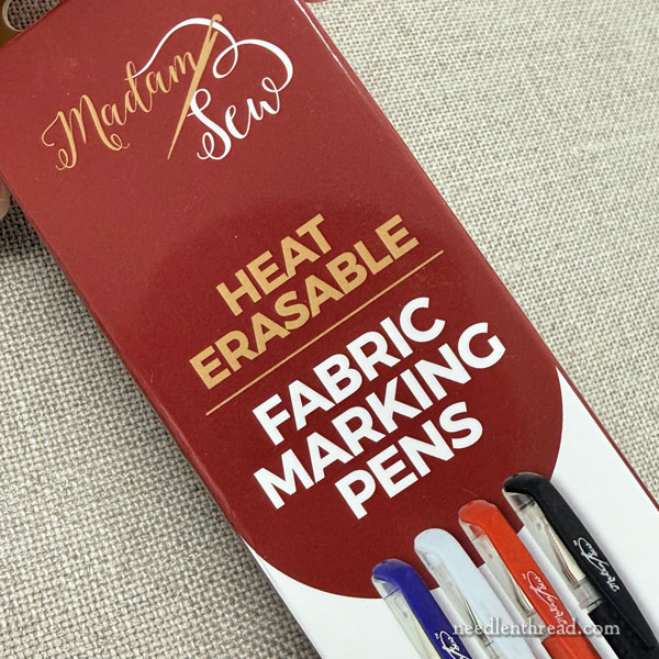 white transfer pens for embroidery